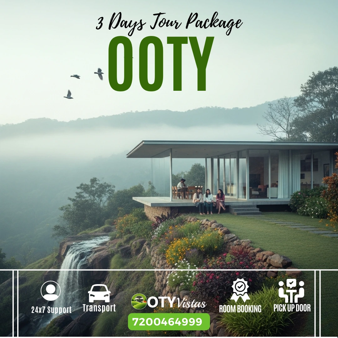 Ooty 3 Days Tour Packages